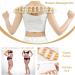 Bimiti Maderotherapy Set - 4-Piece Wood Massage Roller for Anti-Cellulite Lymphatic Drainage & Pain Relief | Gua Sha Mug for Back Relaxation - Buy Online on GoSupps.com