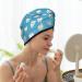 Hair Towel Wrap - Fast Drying Turban with Button | Quick & Cute Hair Drying Towel for Healthy Hair - Buy Online on GoSupps.com