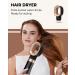 4 in 1 Air Styler Hair Dryer Brush - One Step Hair Styling Tool with Round Brush - Volumizer & Straightening - Blow Dryer & Thermal Brush - Black - Buy Online on GoSupps.com