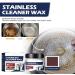 Magical Stainless Steel Cleaning Paste magical nano-technology stainless steel cleaning paste Stainless Steel Clean Wax Stainless Steel Cleaner Rust Remover for Metal (3Pcs) - Buy Online on GoSupps.com