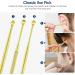 Premium Ear Cleaning Kit - Safe Ear Wax Removal Tool | Painless Ear Pick with Storage Box & Brush (Gold) - Easy to Use International Shipping Available - Buy Online on GoSupps.com