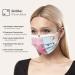 100 Piece Disposable Face Masks, Made in Germany, CE Certified | Triple Layer Filtration | Elastic Earloops | Raspberry Pink - Adults - Buy Online on GoSupps.com