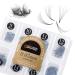 LASHVIEW 1000 Premade volume fans Mixed lengths 9-16mm loose Fans C D Curl. Handmade eyelash extensions supplies Russian volume lash promade fan 5D 10D(0.07 5D D 9-16mm)
