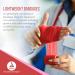 Dynarex 3280 Sensi-Wrap Self-Adherent Bandage Roll - Red - 6 x 5 yds Pack of 12 | International Shipping Available - Buy Online on GoSupps.com
