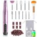 Cordless Nail Drill Electric File for Professional Nail Care - Rechargeable Manicure Pedicure Kit with Everything - Lightweight and Portable APurple Design - Buy Online on GoSupps.com