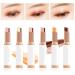 Freeorr Double Colors Gradient Eyeshadow Stick 6 Colors Waterproof Glitter & Matte Finish - Buy Online on GoSupps.com