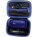 Semi-hard Camcorder Case for Sony, Canon, Panasonic, and Kimire HD Recorders - Professional Hard Case with SD Memory Card Pockets - Buy Online on GoSupps.com
