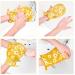 Aimisin Double Sided Bath Mitt Body Scrubber Exfoliating Gloves 2PCS (Purple) | Men Women Spa Massage Dead Skin Cleansing - Buy Online on GoSupps.com