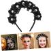 Didiseaon Halloween Headband Halloween Hairbands Halloween Favor Halloween Black Rose Headband Halloween Skull Headpiece Day of The Dead Headpiece Goth Headband Gothic Skull Headband Fabric - Buy Online on GoSupps.com