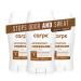 Carpe Underarm Antiperspirant and Deodorant Clinical strength with Coconut Vanilla scent Combat excessive sweating Stay fresh and dry Great for hyperhidrosis (Pack of 3) Coconut Vanilla 1.69 Fl Oz (Pack of 3)