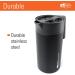 GSI Outdoors Glacier Stainless JavaPress 30oz French Press Coffee Mug - Camping Mug in Black - Buy Online on GoSupps.com