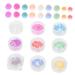 MAGICLULU 9 Boxes Nail Decoration Jewelry Nail Art Beads Kit Nail Beads for Nail Art Nail Gem Beads for Nails Gems for Acrylic Nails Small Beads Nail Jewels Pearl Suite Glass