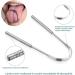 Eco-Friendly Tongue Cleaner Set - Stainless Steel Tongue Scraper & Collection Box for Optimal Oral Hygiene - Buy Online on GoSupps.com
