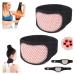 Lab standard neck support Turmaline Self -heated neck belt Harthing Neck protection for migraine headache relief from neck pain stiffness and support red