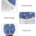 Stars Dry Hair Cap - Quick Drying 2 Piece Towel Set with Button Headband | Super Absorbent & Soft - Buy Online on GoSupps.com