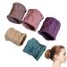Hair Elastics No Damage Wide Hair Ties Hair Elastics Ponytail Holders No Damage Hair Elastic Bands Hair Accessories Seamless Elastics for Thick Hair
