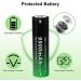 18650 Rechargeable Battery 9900mAh 3.7V Li-ion - High Capacity 2 Pack for Flashlight - Long-Lasting Power & Performance - Buy Online on GoSupps.com