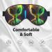 Alien Planet Print Eye Mask | Adjustable Blackout Sleeping Mask for Men & Women | Sleep Aid & Eye Care - Buy Online on GoSupps.com
