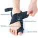 360 Relief Orthopedic Bale Zeh Rail Corrector | Hallux Valgus Pain Relief & Protection | Adjustable Size | Black with Silicone Separators & Laundry Bag - Buy Online on GoSupps.com