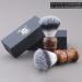 Premium Silver Lace Razor Brush for Men | Perfect Shaving Care at Home & Travel | Anti-Moisture Handle - Buy Online on GoSupps.com
