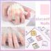 SEISSO Transparent Nude Jelly Gel Nail Polish Set - 6 Sheer Colors for DIY Nail Art - Perfect Gift for Girls and Women - Buy Online on GoSupps.com