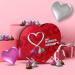 HERSHEY'S Milk Chocolate Kisses - Heart Shaped Valentine's Day Chocolate Candy Gift 165 Gram Hershey's Kisses Heart - Buy Online on GoSupps.com
