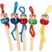 Set of 5 Bamboo Japanese Doll Earwax Remover Spoons - uxcell Cleaner Tool - Buy Online on GoSupps.com