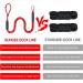 Bungee Dock Line Boat Accessories - 316 Stainless Steel Clip, Red (4ft & 6ft) - Ideal for Pontoon, Jet Ski, Kayak - Buy Online on GoSupps.com
