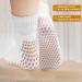 3 Pairs Wide Non-Skid Gripped Socks for Lymphedema, Swollen Feet, Arthritis - Ideal for Yoga | Set of 7 White Socks - Buy Online on GoSupps.com