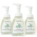 Puracy Foaming Hand Soap, Gently Scented with Real Cucumber & Mint, Perfume-Free, Sulfate-Free Natural Hand Wash Foam Set, Moisturizing Skin Cleanser, 8.5 Ounce (3-Pack)