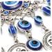 Cabilock Decor Home Ornament Delicate Glass Eye Pendant Evil Eye Bead Pendant Amulet Turkey Protection As Shown 23X5cm - Buy Online on GoSupps.com
