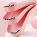 JADE KIT Height Increase Insoles for Women - 0.6IN Pink Orthopedic Gel Cushions for Arch Support & Heel Lift - Size 8-10 - Buy Online on GoSupps.com