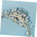 Didiseaon 1pc Pearl Comb Pearl Wedding Comb Gold Hair Ties Bride Hair Comb Bridal Headpiece Crystal Hair Clips Sparking Handmade Comb Barrette Gold Tiara Women's Manual Accessories - Buy Online on GoSupps.com
