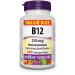 Webber Naturals Vitamin B12 250 mcg Methylcobalamin 200 Sublingual Tablets
