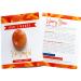 Orange Jade Crystal Worry Thumb Stone - Meditation Stress Relief Gift for Healing Energy, Reiki Chakra Balance - Spiritual Birthday Stocking Filler - Buy Online on GoSupps.com