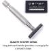 Parker 64S Stainless Steel Handle Double Edge Safety Razor | 5 Premium Blades | International Shipping Available - Buy Online on GoSupps.com