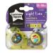 Tommee Tippee Night Pacifier Set - Symmetrical Orthodontic Design for 18-36 Months Glow in the Dark - 2 Pack - Buy Online on GoSupps.com
