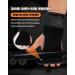 Train Aid Strength Training Leather Lifting Straps | Fitness Bodybuilding & Weightlifting Grip Aids | Gym Accessories for Men & Women - Black - Buy Online on GoSupps.com