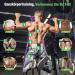 Fokky Fitness Straps Set | 4 Resistance Levels Bands with Door Anchors & Handles | Ideal for Yoga Strength Training & Stretching | Includes Carrying Bag & Instructions - Buy Online on GoSupps.com