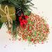 Twist Ingredients - Christmas Red Green and White 100's & 1000's 1kg. Matt red matt green & matt white sprinkles for decorating all your Christmas cakes & bakes. Red Green and White 100/1000 - Buy Online on GoSupps.com