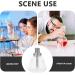 Baluue Push-down Dispenser Bottle - Empty Refillable Pump Bottle Empty Cleaner Storage Bottle for Nail Polish Remover Liquid - Buy Online on GoSupps.com