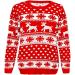 Shop Janisramone Kids Christmas Reindeer Sweater | Novelty Knitted Xmas Fairisle Top for Boys & Girls - International Shipping Available - Buy Online on GoSupps.com