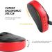 Odoland 2-in-1 Boxing Kick Pack Set - Punching Mitts & Focus Pads for MMA Training - Black/Red - Buy Online on GoSupps.com