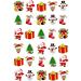 30 x Christmas Edible Wafer Paper Cupcake Toppers Stand up Rice Fairy Snowman Santa Jingle Bells Tree Reinder - Buy Online on GoSupps.com