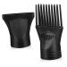 TOVINANNA 2 Pcs Hair Dryer Nozzle Accessory for Hairdryer Blow Dryer Attachment Hair Blower Nozzle Detangling Comb for Hair Dryer Blow Dryer Part Flat Hair Dryer Attachment Blow Dryer Brush