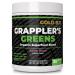 Gold BJJ Grappler's Greens Powder - Organic Superfood for Jiu Jitsu Athletes with Digestive Enzymes and Probiotics Berry Blast