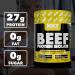 NXT Beef Protein Isolate 540g - High Protein Powder with Natural Amino Acids - Paleo Keto Friendly - Dairy & Gluten Free | Pineapple Flavor - Buy Online on GoSupps.com