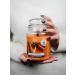 Magic Lights Orange Cinnamon Candle - 510g | Natural Wood Wick | Eco-Friendly Vegetable Wax | Made in Italy - International Shipping Available - Buy Online on GoSupps.com