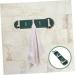 Alipis Belt Racks Kitchen Hook Keychain Coat Hooks Backpacks Hook Closet Hooks for Hanging Clothes Bedroom Door Hat Wall Hooks 19X3CM Green - Buy Online on GoSupps.com