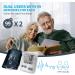 Blood Pressure Monitors for Home Use - Adjustable Upper Arm BP Cuff 2x99 Memory USB & Battery Included - Buy Online on GoSupps.com